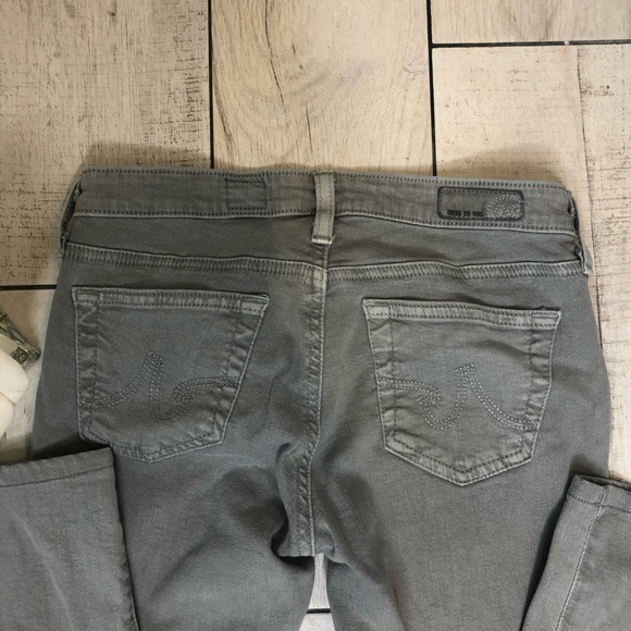 AG Adriano Goldschmeid Ballad Slim Boot Grey Jeans - Picture 15 of 16